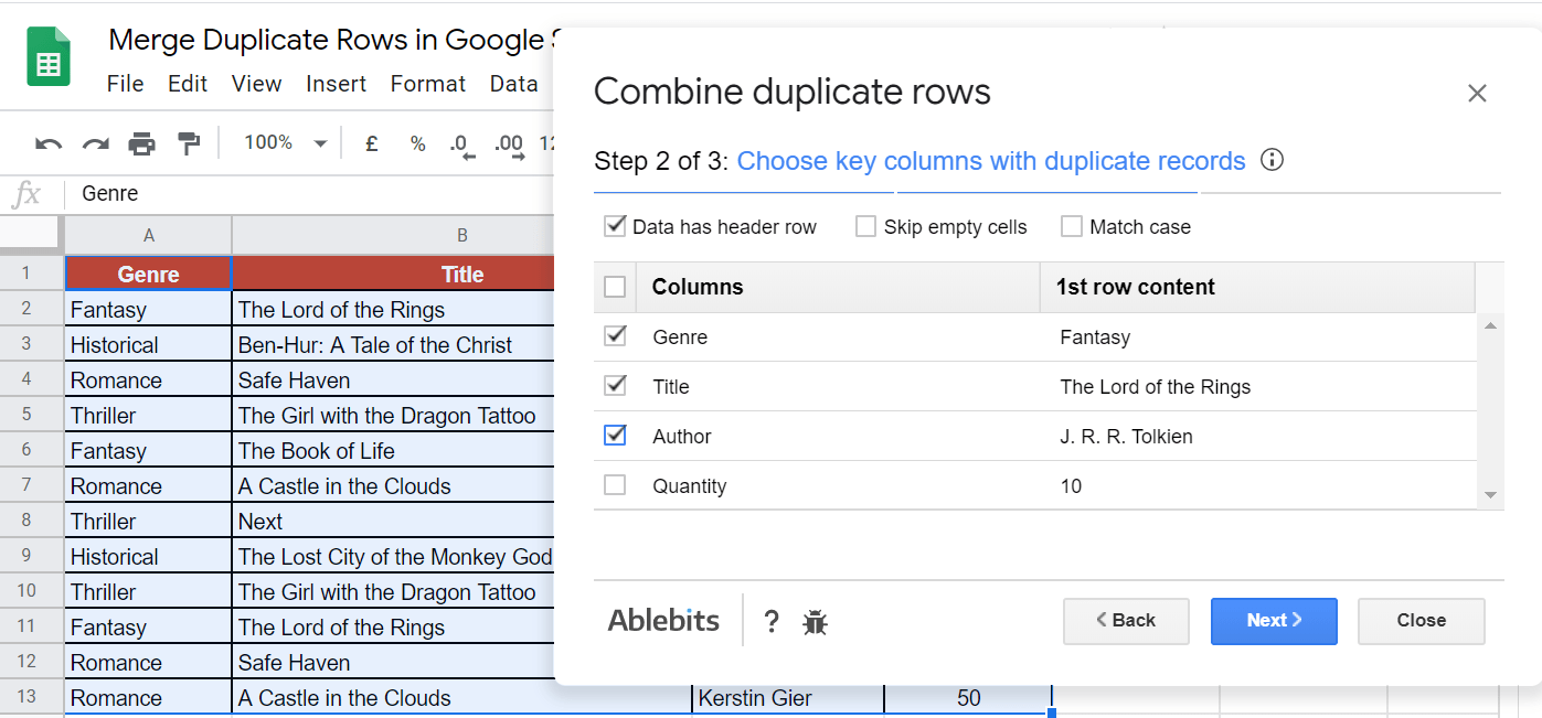 macstitch duplicate threads merge