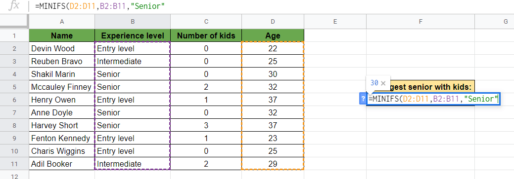 Adding Criteria Variable