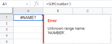 Formula Parse Error in Google Sheets? Here's The Fix!
