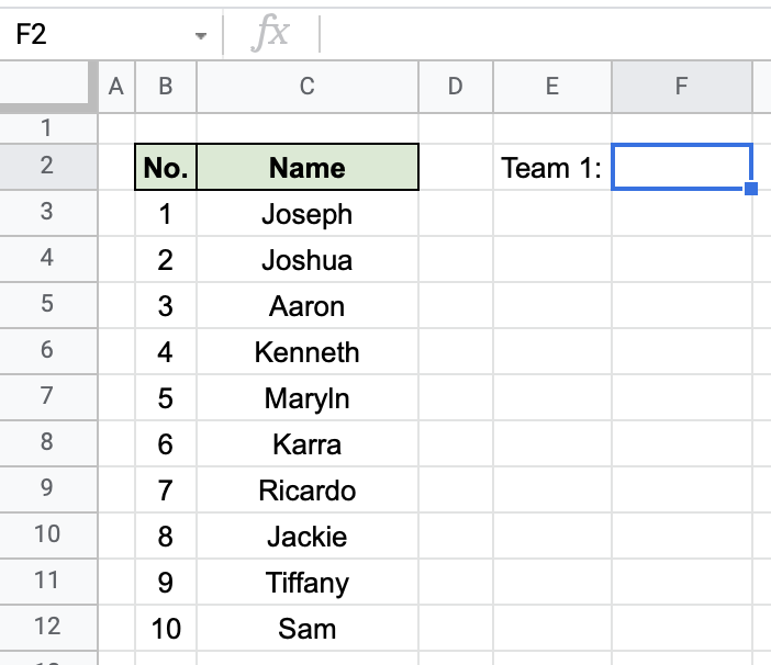 How to Generate Random Numbers in Google Sheets