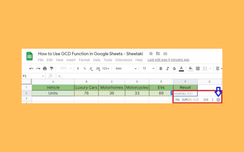 How to Use GCD Function in Google Sheets - Sheetaki