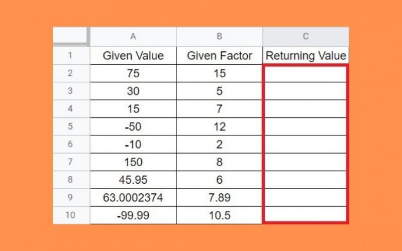 How to Use FLOOR Function in Google Sheets - sheetaki.com