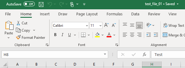 Recover an Unsaved Document in Excel