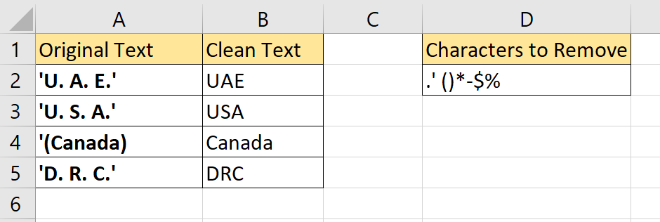 using a recursive lambda function in Excel to recursively apply the SUBSTITUTION function